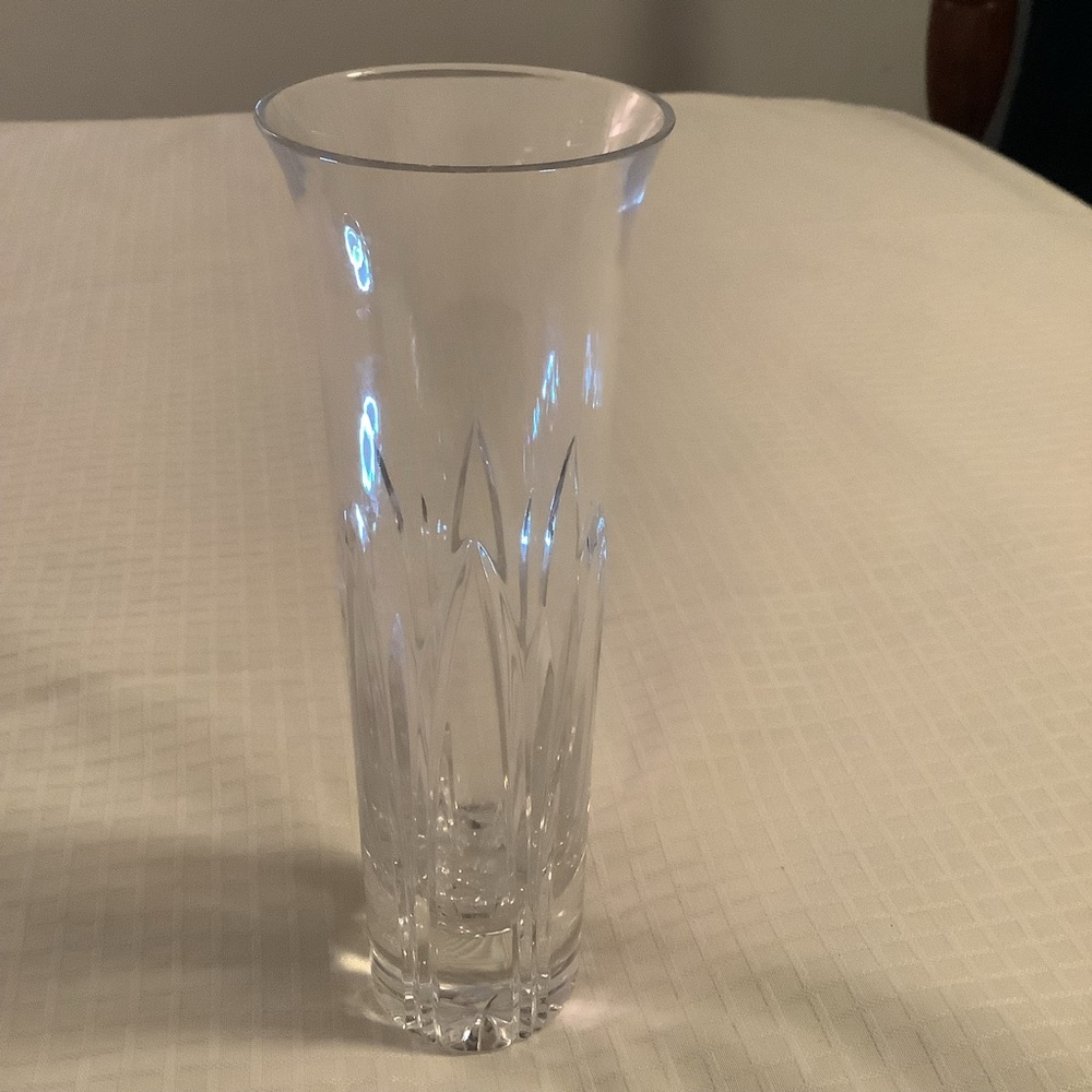 Atlantis tall Crystal Vase